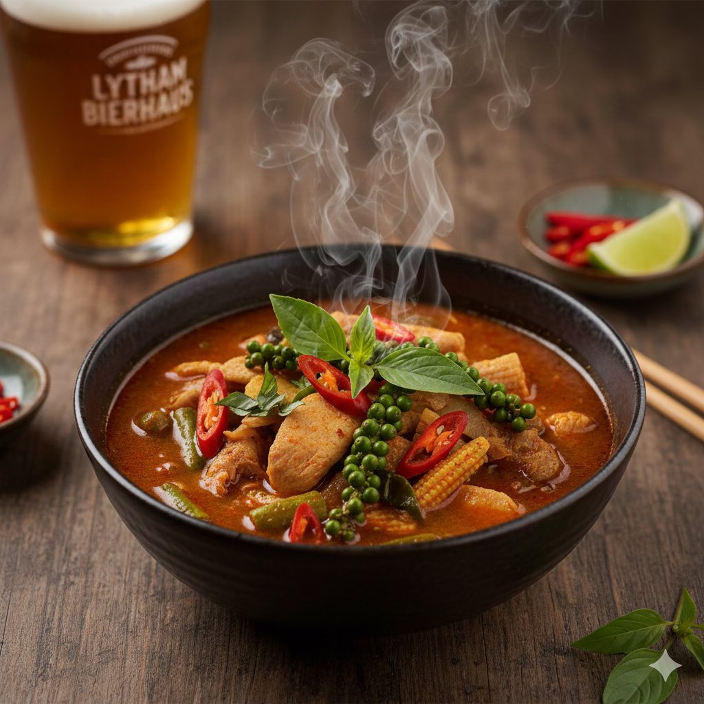 Steaming Thai jungle curry