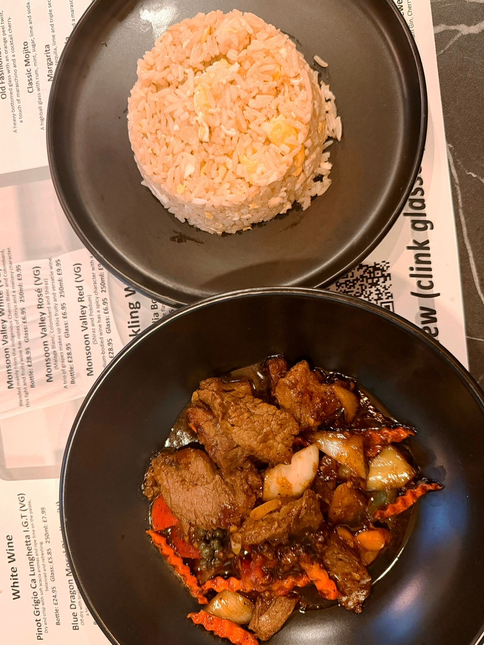 Beef black pepper
